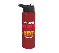 My First Plane Ride Kids First Plane Ride Stainless Steel Insulated Water Bottle