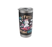 My First Plane Ride Stainless Steel Insulated Tumbler