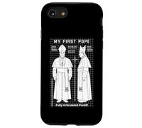 My First Pope Joke Action Figure Funny Holy Father Church Case for iPhone SE (2020) / 7/8