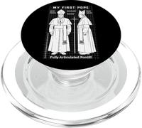 My First Pope Joke Action Figure Funny Holy Father Church PopSockets PopGrip for MagSafe