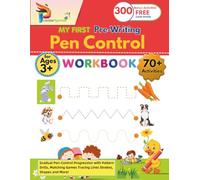 My First Pre-writing Workbook: Pen Control for Kids (My Prek and Kindergarten Workbook Series)