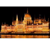 My First Puzzle 3D Puzzle 1000 Pieces City Rivers Capital Hungary Budapest Danube 50x70CM
