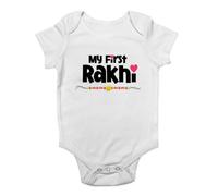 My First Rakhi Raksha Bandhan Hindu Festival Baby Vest Bodysuit Boys Girls