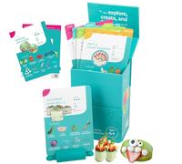 My First Recipe Box for Kids: Montessori-Inspired, Easy-to-Follow Recipes with Visual Guides. Cookbook for Kids Ages 4+ with Storage Box and Recipe Stand.