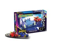 My First Scalextric G1185M Batwheels Batman vs Robin Racing Set | Micro Race Car Set, Toy Cars Race Tracks for Boys. Incl. 2x Controllers, 1x Powerbase, Kids Toys Gifts