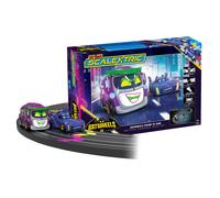 My First Scalextric Racing Track Sets for Kids Ages 3+ - G1187M Batwheels Prank vs Bam Battery Micro Race Car Set, Toy Cars Race Tracks for Boys.