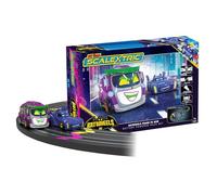 My First Scalextric Racing Track Sets for Kids Ages 3+ - G1187M Batwheels Prank vs Bam Battery Micro Race Car Set, Toy Cars Race Tracks for Boys. Incl. 2x Hand Controllers - Kids Toys Gifts