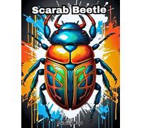 My First Scarab Beetle Coloring Book: Big & Simple Insect Art for Little Hands! (INSECTS COLORING BOOKS)