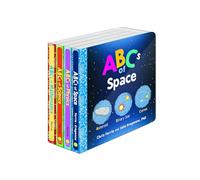 My First Science Library Abc's 4 Board Book Collection Set (ABCs of Mathematics, ABCs of Science, ABCs of Physics, ABCs of Space):