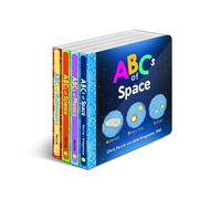 My First Science Library Abc's 4 Book Set by Chris Ferrie - Ages 3+ -Board Book