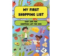 My First Shopping List: Easy and Fun Shopping List for Kids