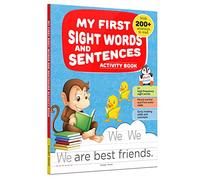 My First Sight Words And Sentences: Activity Book For Children