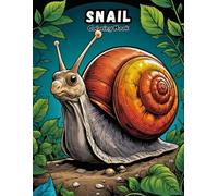 My First Snail Coloring Book: Big & Simple Nature Art for Little Hands! (REPTILES COLORING BOOKS)