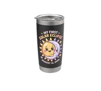 My First Solar Eclipse August 12 2026 Stainless Steel Insulated Tumbler