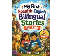 My First Spanish-English Bilingual Short Stories for Kids: 30 Engaging 5 Minute Bilingual Tales & Activities to Boost Vocabulary, Build Confidence & Make Language Learning Fun & Easy for Beginners