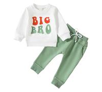 My First St. Patricks Day Newborn Baby Clothes Sets Lucky Green Shamrock Romper Long Sleeve Clover Trouser Hats Baby Saint Patrick's Day Outfit Irish Clothing Set for Photo Party Paddy's Day