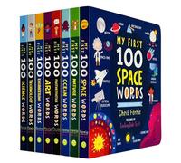 My First STEAM + Words Library 8 Book Collection Boxed Set By Chris Ferrie (100 Science Words, Technology Words, Engineering Words,Art Words,Mathematics Words,Ocean Words,Nature Words, Space Words)