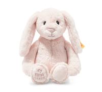 Official Steiff Soft Cuddly Friends My First Steiff Pink Hoppie Rabbit 26cm