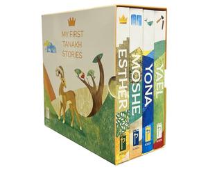 My First Tanakh Stories Set (4V): Moshe, Esther, Yona, Yael