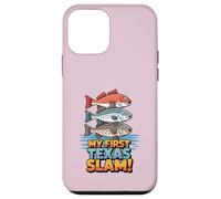 My First Texas Slam Fishing Shirt Funny Redfish Trout Tee Case for iPhone 12 mini