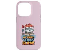 My First Texas Slam Fishing Shirt Funny Redfish Trout Tee Case for iPhone 14 Pro