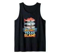My First Texas Slam Fishing Shirt Funny Redfish Trout Tee Tank Top