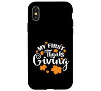 My First Thanks Giving USA America Holiday Case for iPhone X/XS