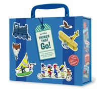 My First Things That Go : A Box Set of 4 Toddler Board Books: Boats, Planes, Bikes, and Trains for Toddlers 1-3