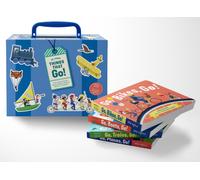 My First Things That Go : A Four-Board Book Box Set of Boats, Planes, Bikes, and Trains for Toddlers 1-3