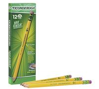 My First Ticonderoga Woodcase Pencil, HB #2, Yellow Barrel, 12/Pack - Sold As 1 Dozen