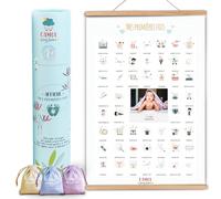 My First Time Poster: Baby Gift for Baby Girl Boy, Baby Shower Gift, Baby Keepsake Box, Newborn Kit, Mum to Be (Poster Box + Sticks + Pens)