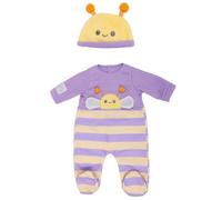 My First Tiny Treasures Busy Bee Outfit, Dolls Clothes for 36cm Dolls | Baby Doll Clothes Set, Bee All-in-One & Hat, Doll Accessories, Pretend Play