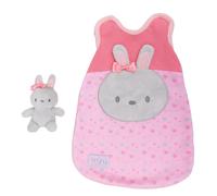 My First Tiny Treasures Snuggle Bunny Sleeping Bag Set