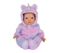 My First Tiny Treasures Unicorn Snuggles Baby Doll Outfit