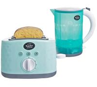 My First Toaster & Kettle Breakfast Set - Kids Pretend Kitchen Roleplay Toys with Pop-Up Toaster, Lights & Sounds Kettle - Toy Appliance Set - Pretend Play for Children Age 3+
