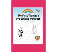My First Tracing and Pre-Writing Workbook: Fun Line Practice for Kids Ages 3 to 5 (Little Learners Line Practice)