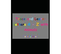 My First Tracing Book: Learn Letter Tracing & Animal Drawing for KidsM