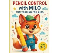 My First Tracing & Coloring Book with Milo the Fox: Fun Alphabet, Animals, and Activities for Kids Ages 3-5: Learn to Trace Letters, Draw Cute ... Creative Pages with Milo the Friendly Fox