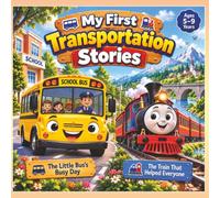 My First Transportation Stories: Two Fun Adventures About a Busy Bus and a Helpful Train for Children Ages 5-9