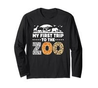 My first trip to the Zoo Field Trip Wildlife Student Teacher Long Sleeve T-Shirt