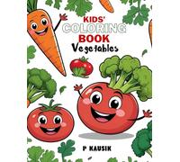 My First Vegetable Coloring Book