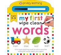 My First Wipe Clean: Words: (My First Wipe Clean)