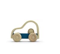 My First Wooden Toy Car Navy blue one size
