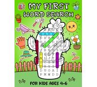my first word search for kids ages 4-6: Find Sight Words in Fun Easy Large Print Shaped Puzzles | Garden & Nature Puzzle Book.