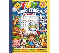 My First Word Search for Kids Ages 4-8: A Fun and Easy Word Search Puzzle Book for Beginning Readers | Animals, Weather, Feelings, Farm, Jungle, ... Homeschool Fun & Parent-Child Activity Time