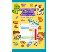 MY FIRST WORD SEARCH SPANISH VERSION: My First Spanish Word Search Series Fun and Easy Spanish Word Searches for Kids Ages 4-8