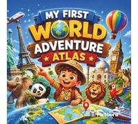 My First World Adventure Atlas: Explore the 7 Continents, Amazing Animals, Famous Landmarks, and World Cultures