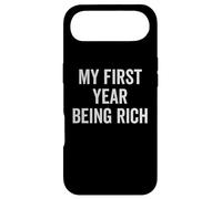 My First Year Being Rich - Funny Money Hustle Sarcastic Pun Case for iPhone Air