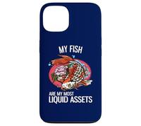 My Fish Are My Most Liquid Assets Funny Investing Case for iPhone 13
