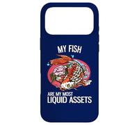 My Fish Are My Most Liquid Assets Funny Investing Case for iPhone 17 Pro Max